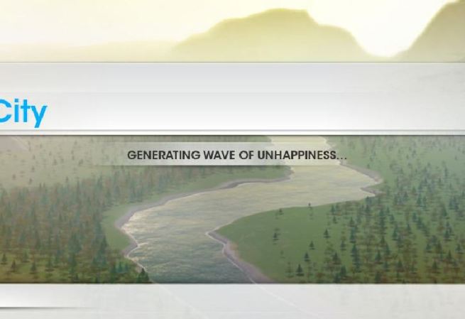 Wave of unhappiness