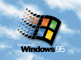 The Windows 95 logo