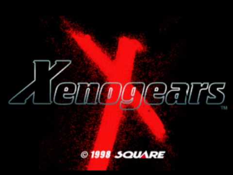The title screen of Xenogears