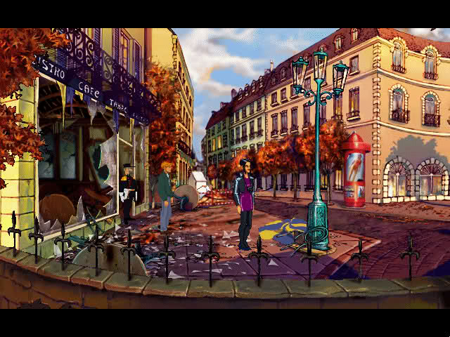 Broken Sword opening