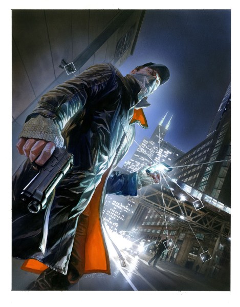 Alex Ross painting