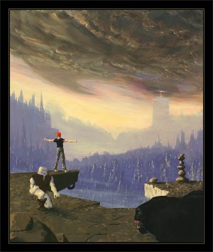Another World Artwork by Eric Chahi