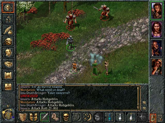 Baldur's Gate gave you plenty of options at your fingertips