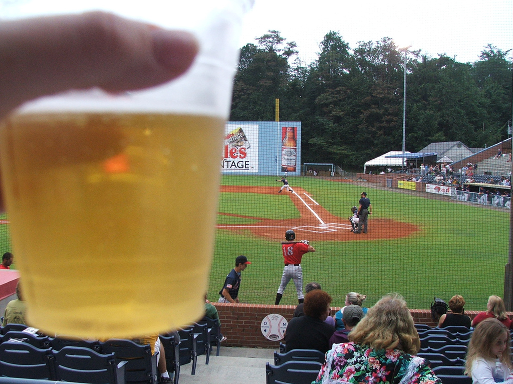 baseball beer