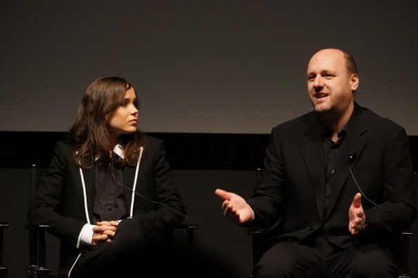 Ellen Page and David Cage