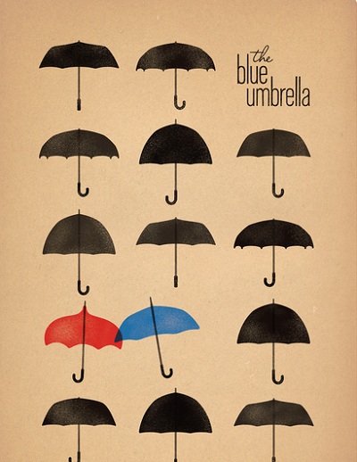 blue umbrella 3