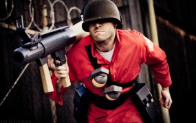 Greg Peltz as The Soldier (Team Fortress 2)