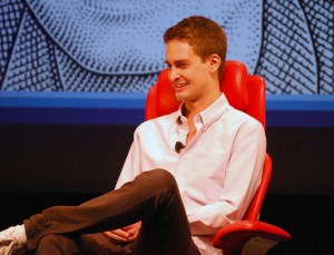 Snapchat founder and CEO Evan Speigel