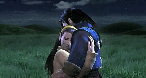 Laguna marries Raine in the long ending sequence