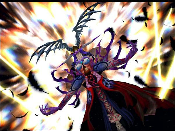 The end boss of Final Fantasy 8 is a horned freak of nature with breasts. I wonder how they thought of that one.
