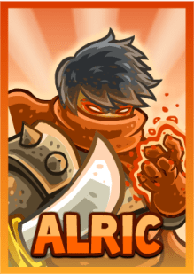 Kingdom Rush Frontiers - Alric (hero)