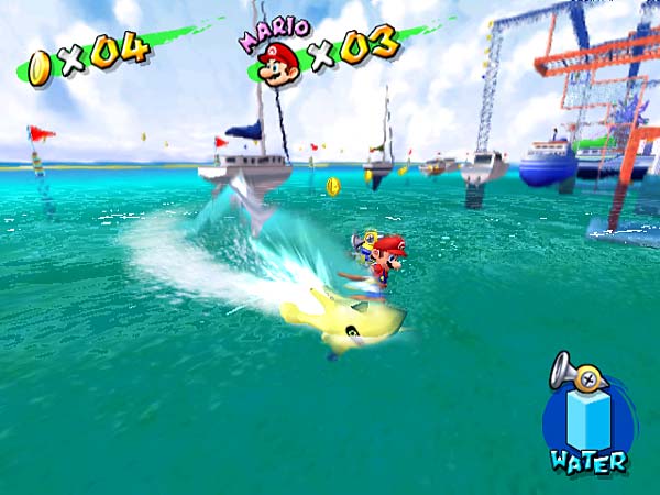 Super Mario Sunshine was the only game in the main series for an extended stretch early last decade.