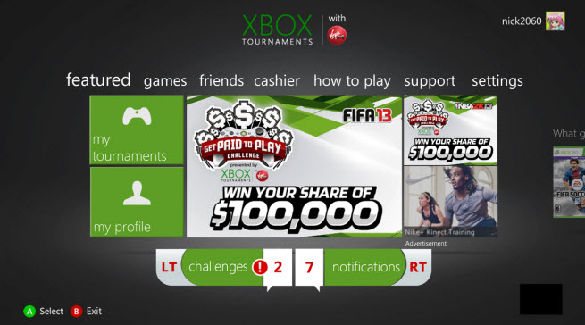 xbox tournaments 1