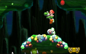 Yoshi's Island 3DS screenshot