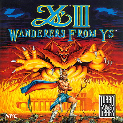 Ys III Cover for the TG-16 version