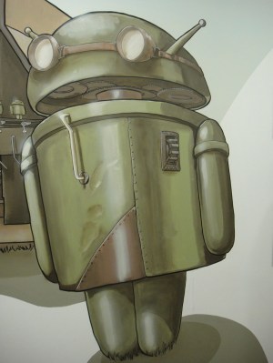 Android meets Wall-E.