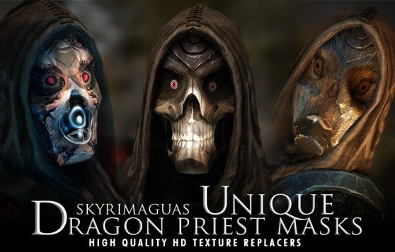 Skyrim: Unique Dragon Priest Masks 2