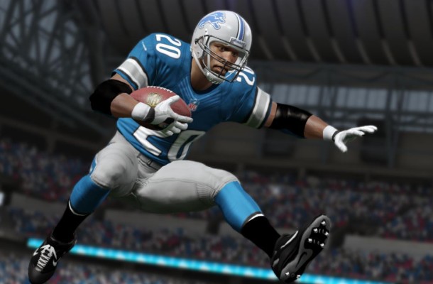 Barry Sanders Madden NFL 25