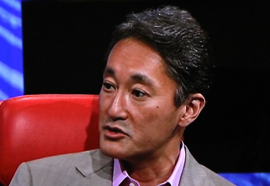 Kazuo Hirai, president and CEO of Sony