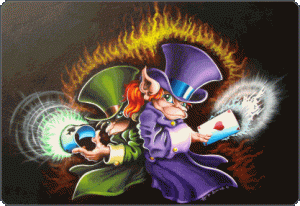 Nightmare Busters SNES title art
