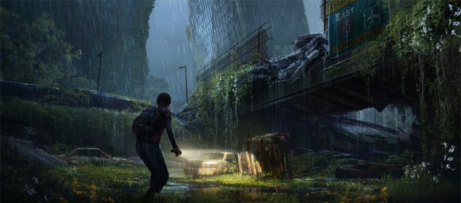 The Last of Us -- overpass concept art