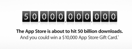 50 billion apps