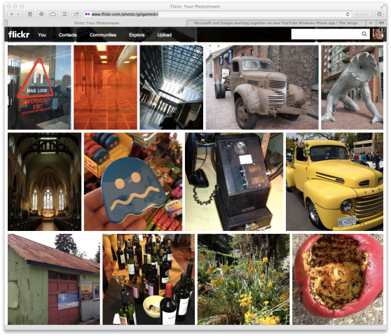flickr new look photostream