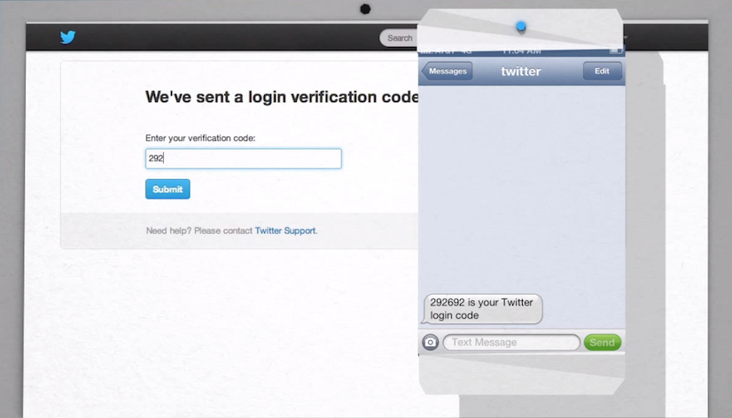 twitter two factor authentication