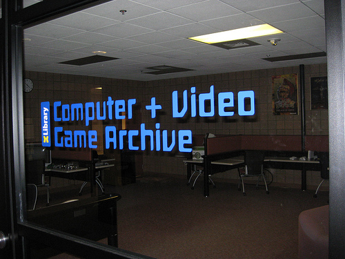 University of Michigan video game archive library