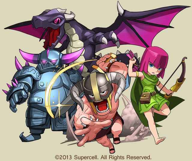 Clash of Clans/Puzzle & Dragons