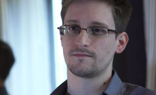 NSA whistleblower Edward Snowden.
