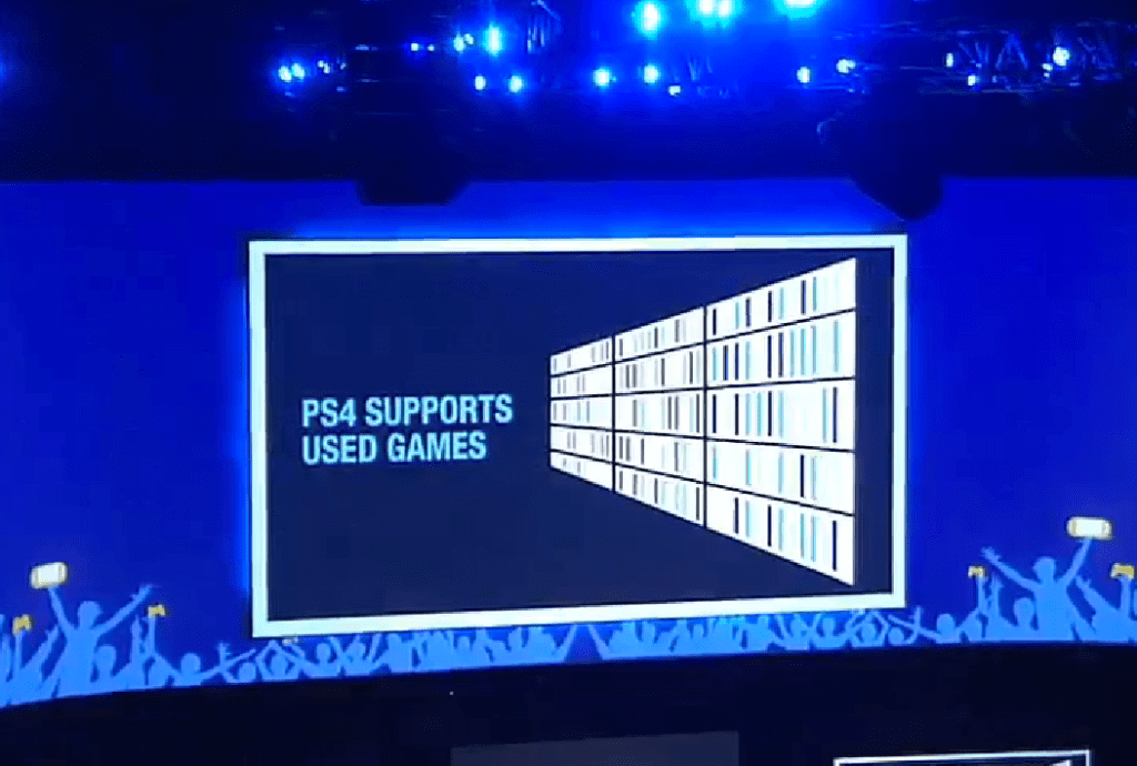 Ps4 supports used games