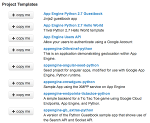 Plenty of projects to copy and test