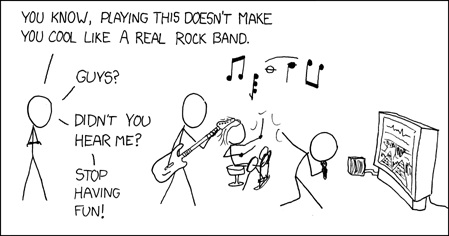 xkcd Rock Band