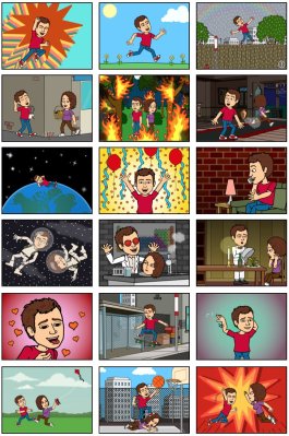 Bitstrips samples