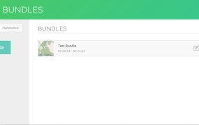 Bundles list