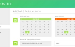 Dates and launch