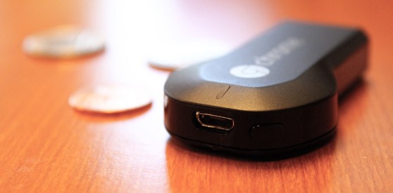 Chromecast USB charger port