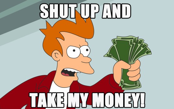 Fry Futurama money