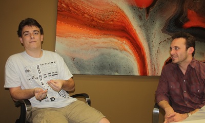 Palmer Luckey and Brenda Iribe of Oculus VR