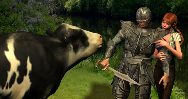 RuneScape Cow