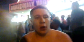 ‘I filmed the first fight and arrest through Google Glass’