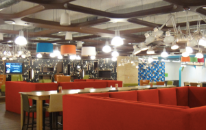 Quicken Loans cafeteria in downtown Detroit