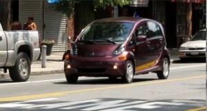 2012 Mitsubishi i, City Island, NY, Aug 2012