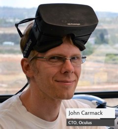 Oculus CTO John Carmack. 