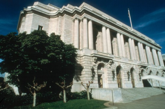 The exterior of the San Francisco Opera, the second largest in the country