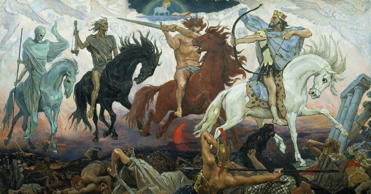 The four horsemen of the Apocalypse.