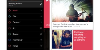 Material, a sexy Flipboard competitor, comes to the iPhone