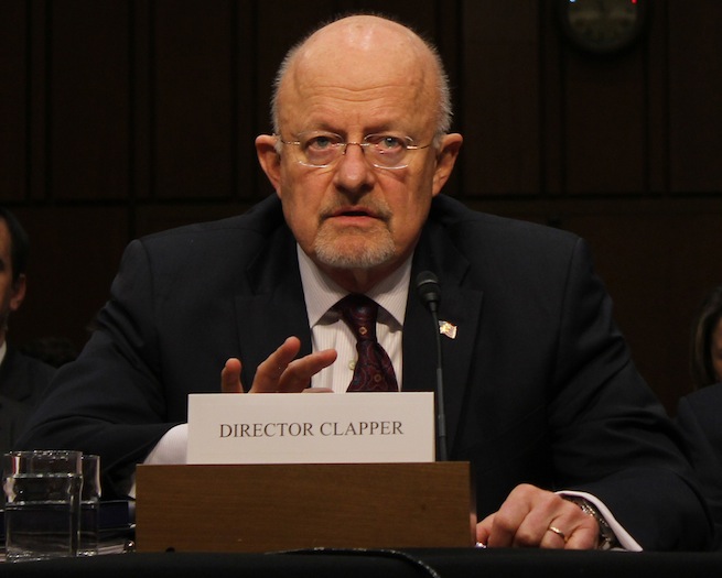 Director of National Intelligence James Clapper