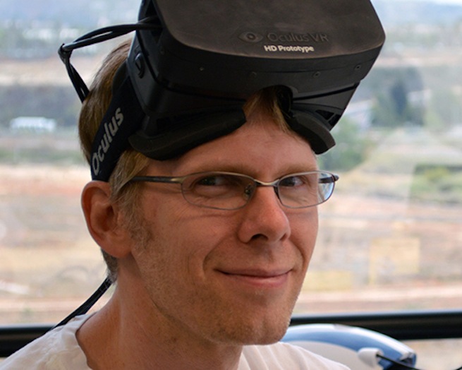Id's Jon Carmack joins Oculus VR as chief technology officer.